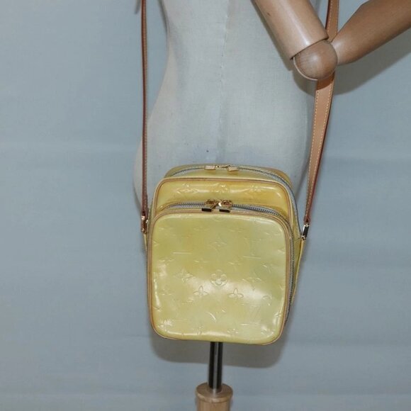 LOUIS VUITTON Monogram Vernis Wooster Shoulder Bag Gris - Picture 1 of 15